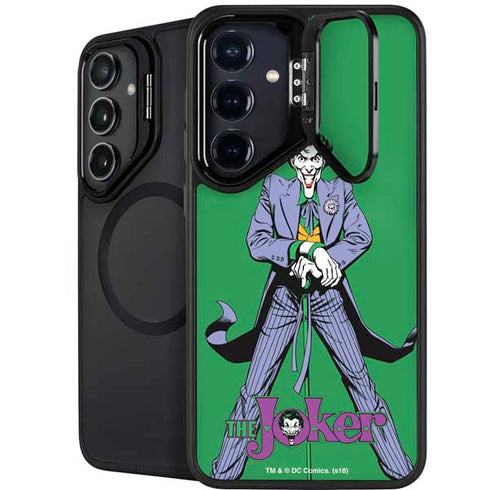 DC Comics The Joker Classic Art Pose Galaxy S25 Kickstand Case